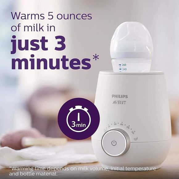 Philips Avent Fast Baby Bottle Warmer w/ Smart Temp Control and Auto Shut-Off - Picture 2 of 4